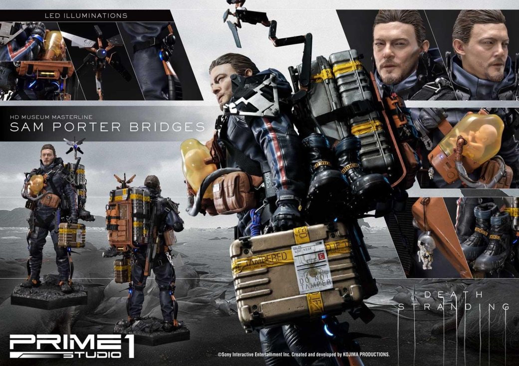 Хотите фигурку Сэма из Death Stranding за 230 тыс рублей? Герой реалистичнее, чем в игре! — фото 1
