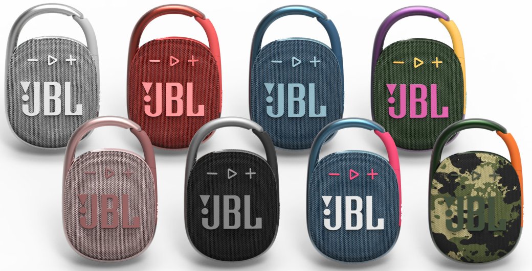 В Россию приехала портативная акустика JBL Clip 4 — фото 1