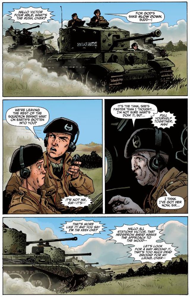 Галерея Авторы «Проповедника» взялись за комикс по World of Tanks - 2 фото