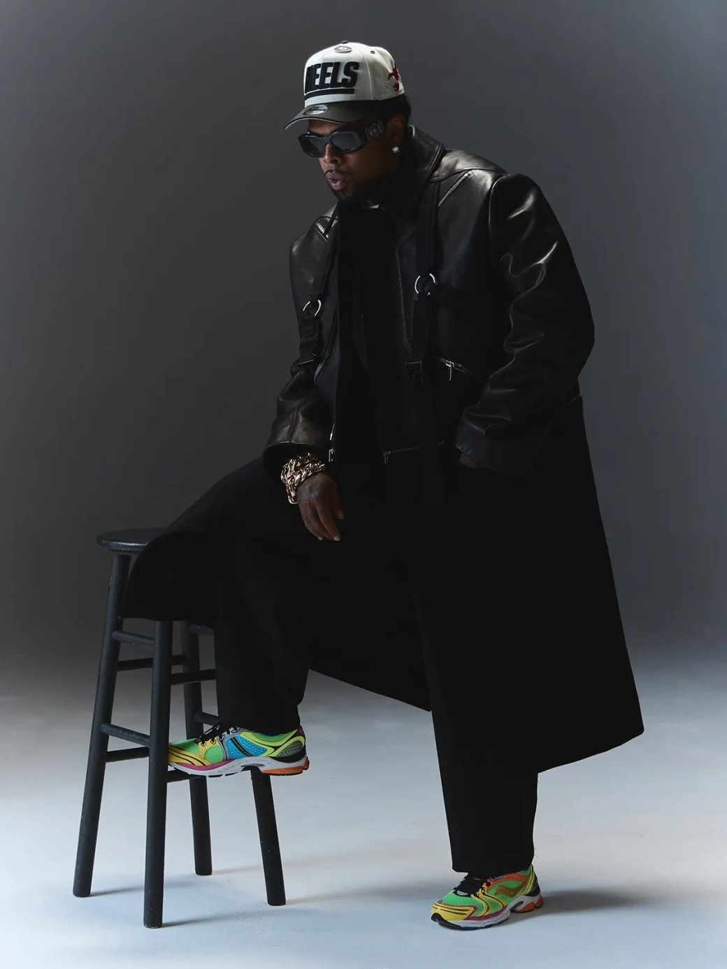 Westside Gunn и Saucony выпустили совместные кроссовки ProGrid Triumph 4 в неоновом стиле — изображение 1