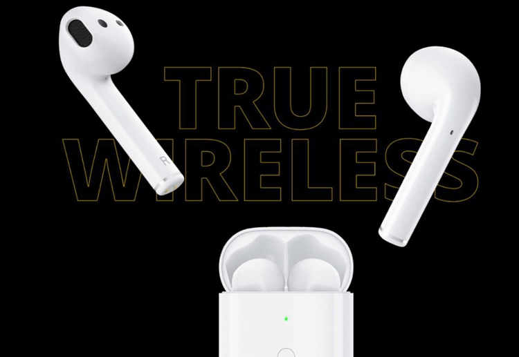 Беспроводные наушники Realme Buds Air с шупомодавлением стоят 3500 рублей и похожи на AirPods — фото 1