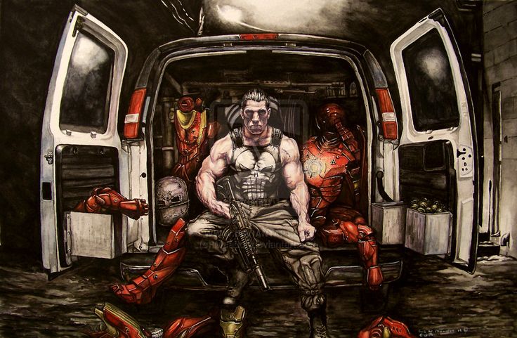 Галерея Каратель в броне Железного человека против злого генерала Петрова. Что такое Punisher: War Machine - 1 фото