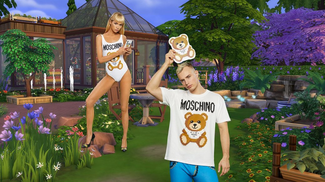 Итальянский бренд показал новую коллекцию одежды в стиле The Sims. Выглядит безумно странно! — изображение 4