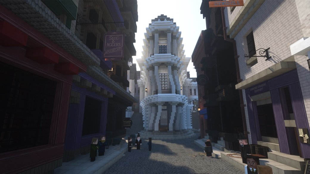 RPG по «Гарри Поттеру» на основе Minecraft — какие места из книг и фильмов в ней есть? — фото 8