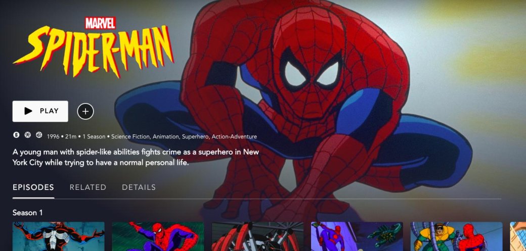На Disney+ можно будет посмотреть классические мультсериалы про Человека-паука и Людей Икс — фото 1