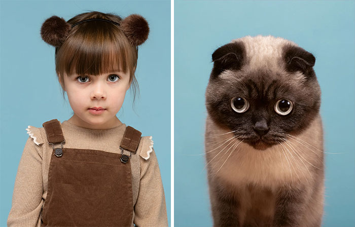 Фотограф делает снимки людей и котов, которые выглядят как двойники — фото 6