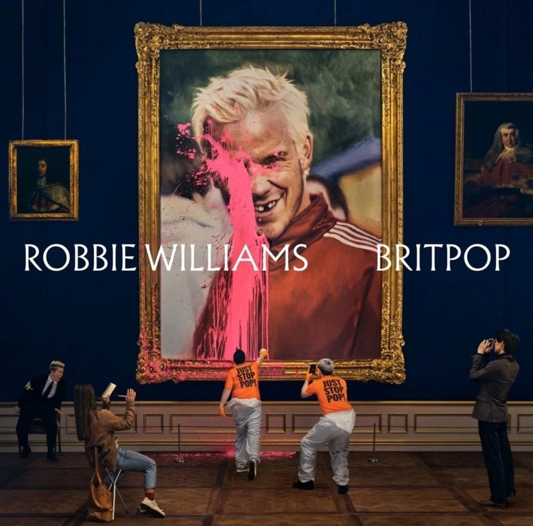 Робби Уильямс выпустил новый сингл из предстоящего альбома BRITPOP — фото 1