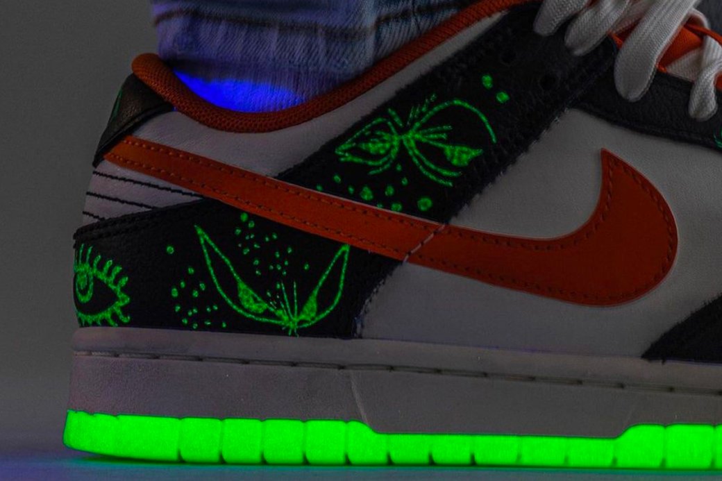 Nike выпустит светящиеся кроссовки Dunk Low с глазами к Хэллоуину — изображение 6