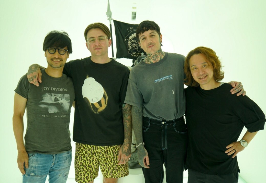 Bring Me The Horizon зазвучит в Death Stranding? Британская рок-группа в гостях у Хидео Кодзимы! — фото 2