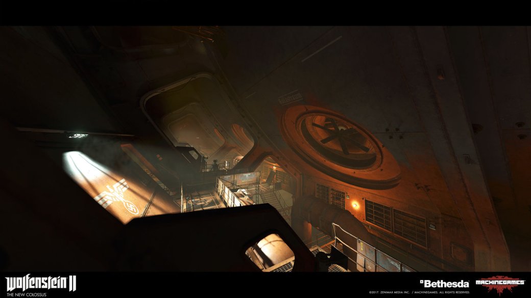 Взгляните на потрясающие концепт-арты ​Wolfenstein II: The New Colossus — фото 42