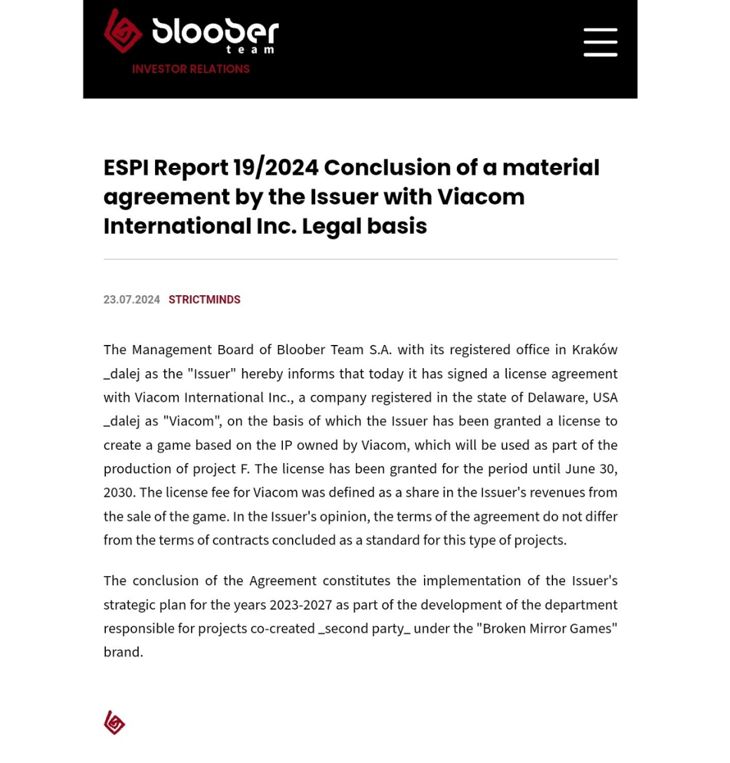Мастера хорроров из Bloober Team создаст игру по IP владельца Paramount Pictures — фото 1
