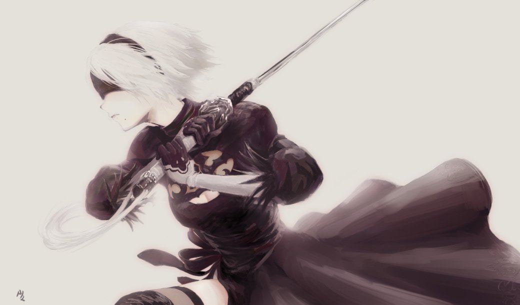 Слишком сексуальна: Интернет сходит с ума от героини Nier: Automata — изображение 2