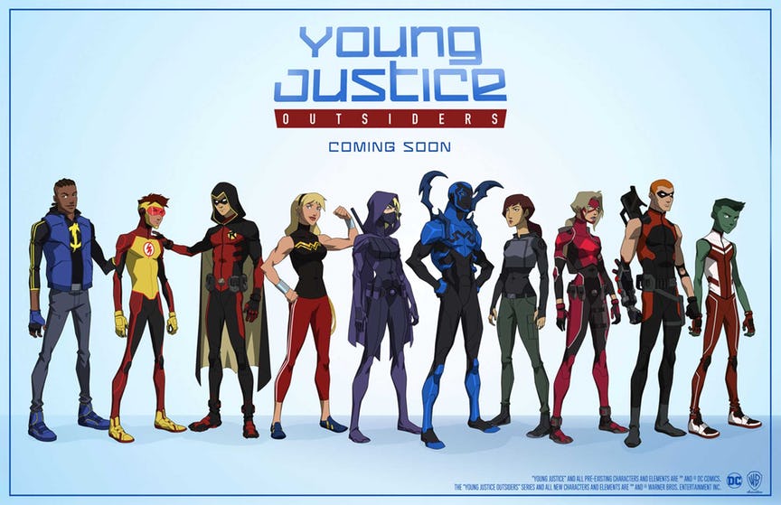 Галерея Лучший мультсериал DC Young Justice (после 2000 года) возвращается - 1 фото