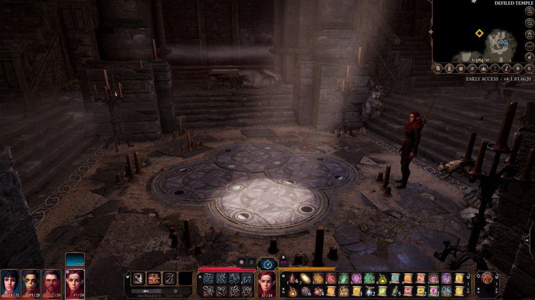 Гайд. Как открыть лунную дверь в Оскверненном храме в Baldurʼs Gate 3 — фото 1