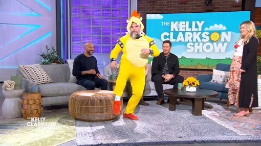 Джек Блэк в костюме Боузера явился на The Kelly Clarkson Show
