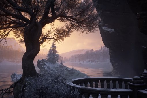 Авторы Hogwarts Legacy показали зимние локации игры в новом релаксирующем ролике