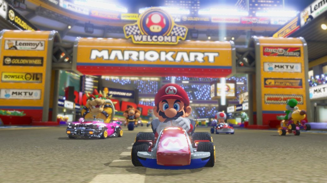 Галерея Гонщиков Mario Kart 8 вооружили бумерангом и пираньей в трейлере игры - 10 фото