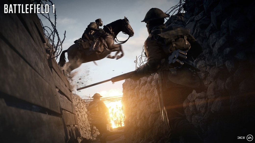 Галерея EA показала новый зрелищный трейлер Battlefield 1 - 4 фото