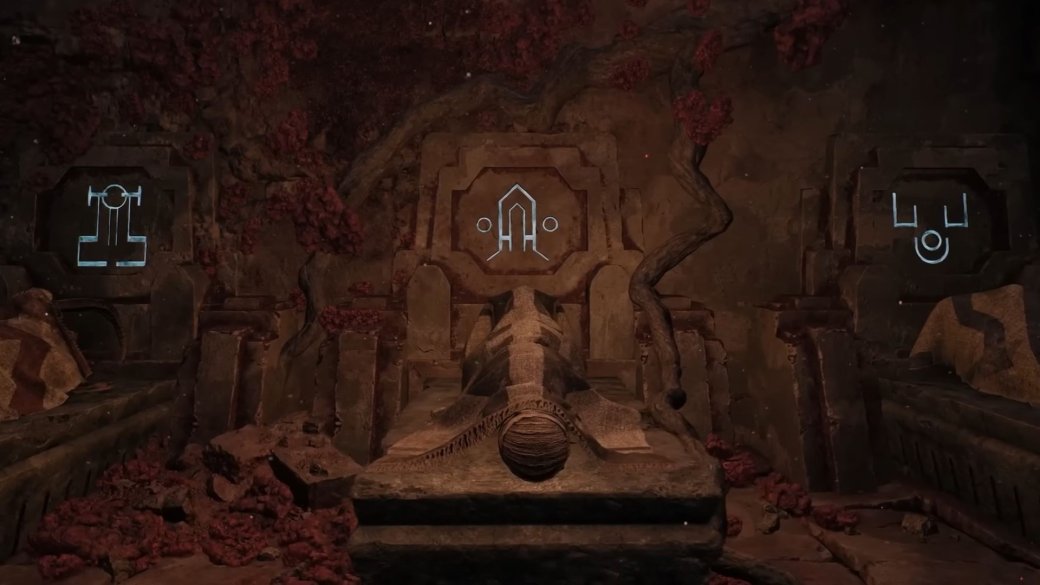 Как решить головоломки в Скорби Remnant 2 — круги, парящие платформы и саркофаг — фото 4