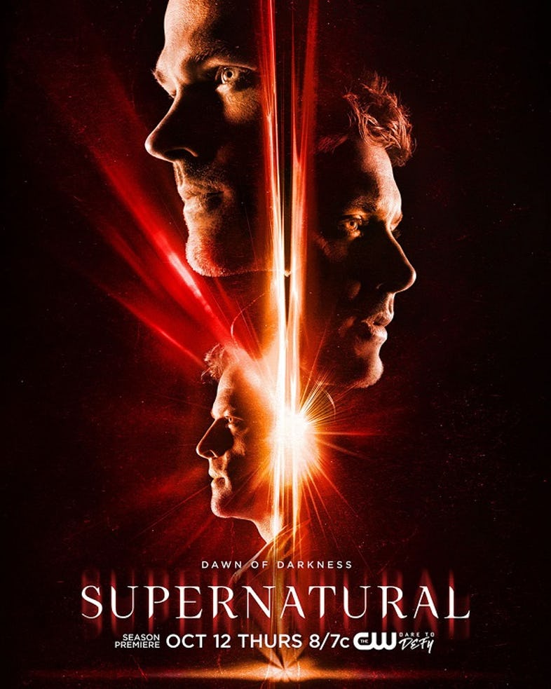 Рассвет тьмы наступает на новом постере 13 сезона Supernatural — фото 2