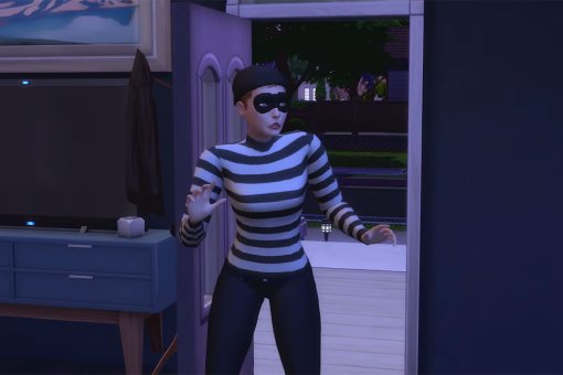 Авторы The Sims 4 официально представили возвращение воришек и систем безопасности