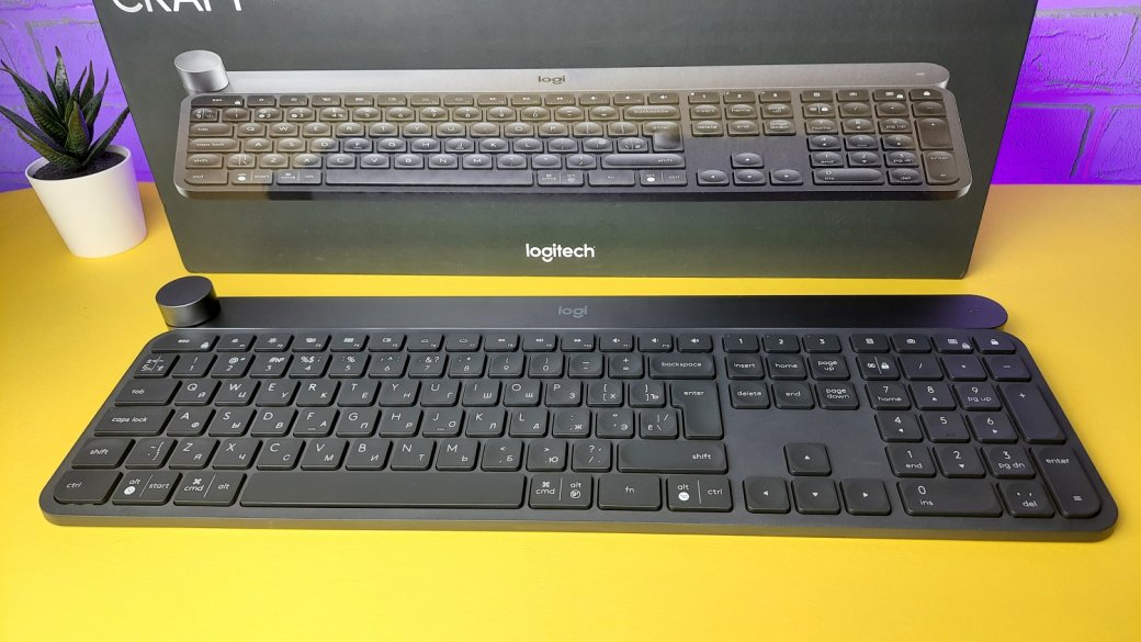 Обзор Logitech Craft: классика в стиле MX Keys для игр и работы — фото 7
