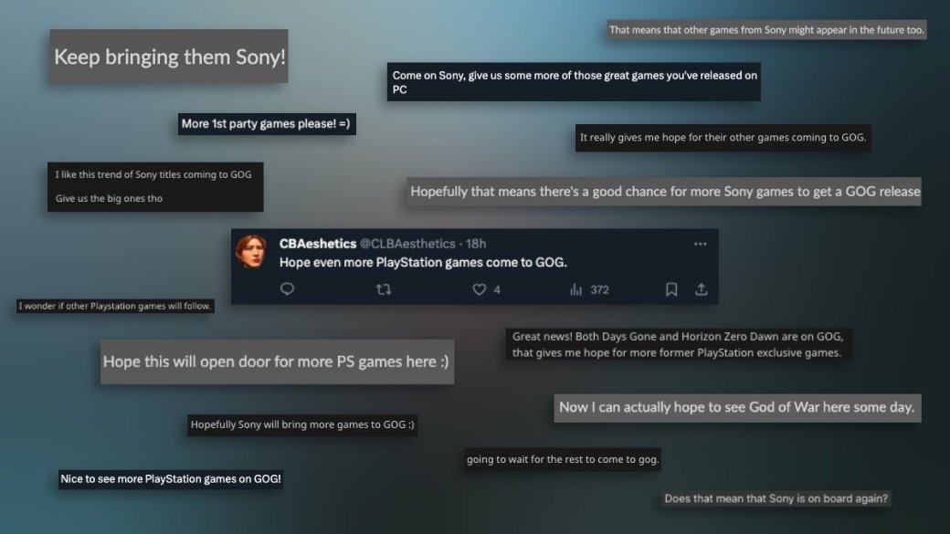 В магазин GOG могут добавить больше игр Sony — фото 1