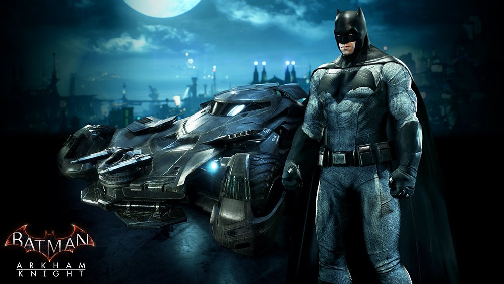 Новый Бэтмобиль для Batman: Arkham Knight стал бесплатным в PSN и XBL — фото 1