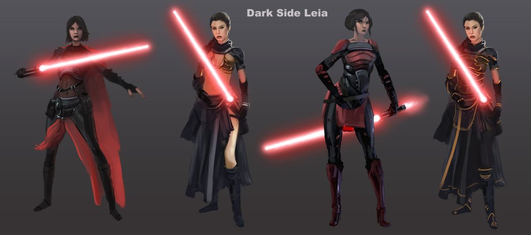 Галерея Люк на темной стороне и джедай Мол на концепт-артах отмененной Star Wars: Battlefront 4 - 1 фото