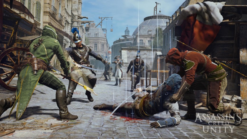 Гифка дня: ощутите адскую боль стражника в Assassinʼs Creed Unity — фото 1