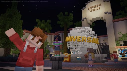 В Minecraft добавили тематический парк развлечений студии Universal