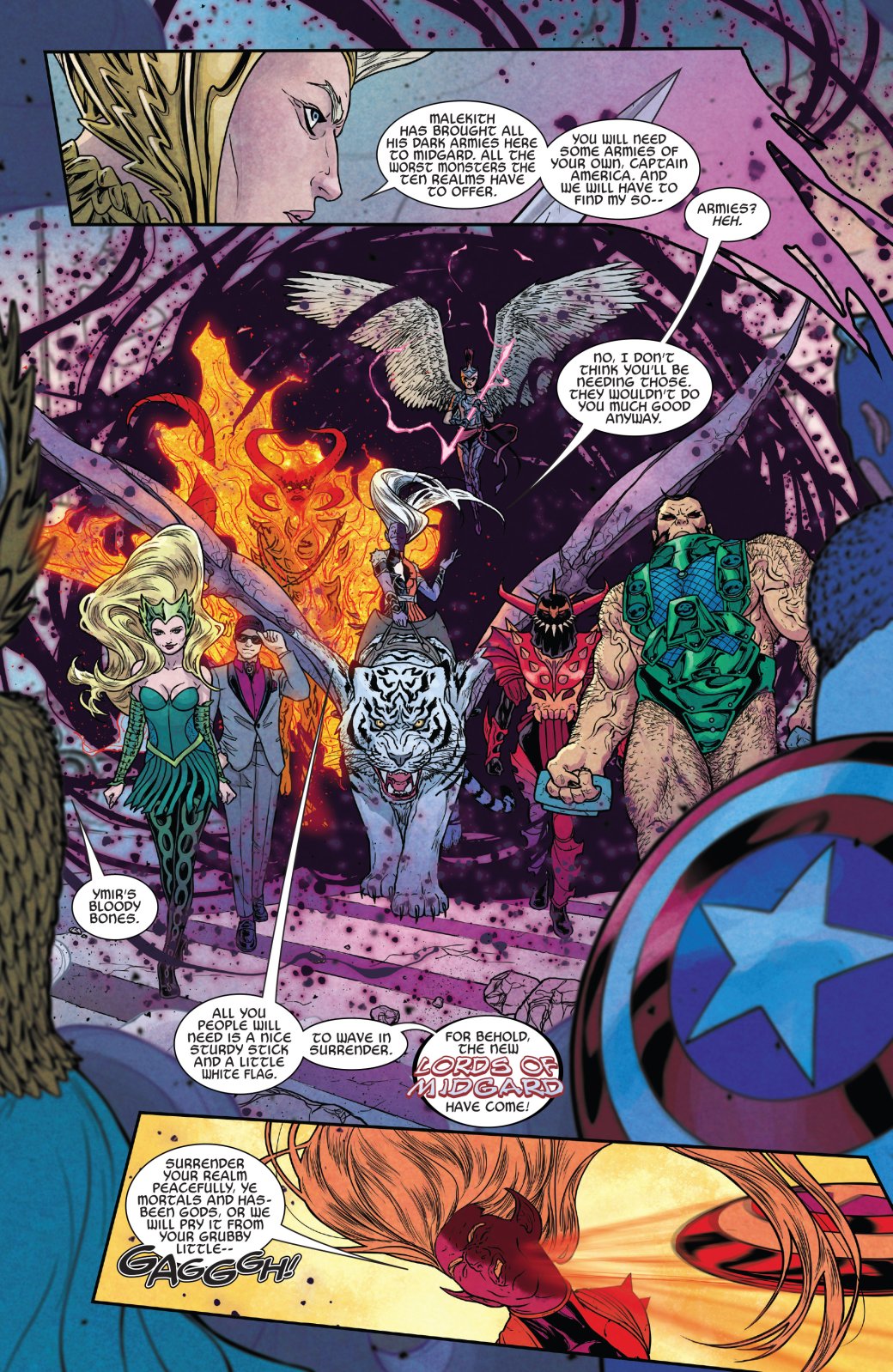 Галерея Что нужно знать о The War of the Realms — новом событии в комиксах Marvel о битве за Мидгард - 2 фото