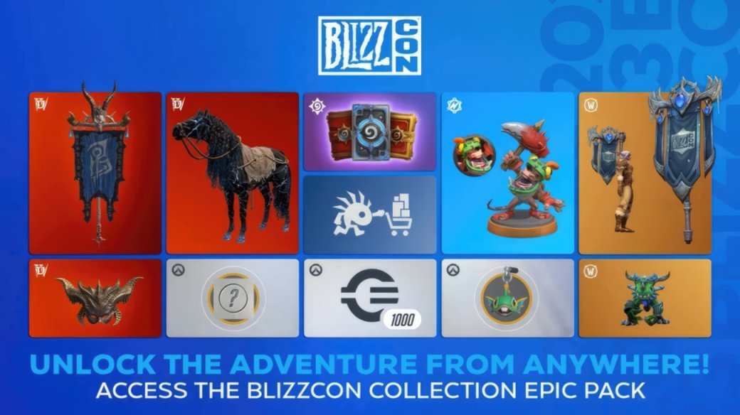 Blizzard выпустила «Коллекцию BlizzCon» с предметами для Diablo 4 и Overwatch 2 — фото 1
