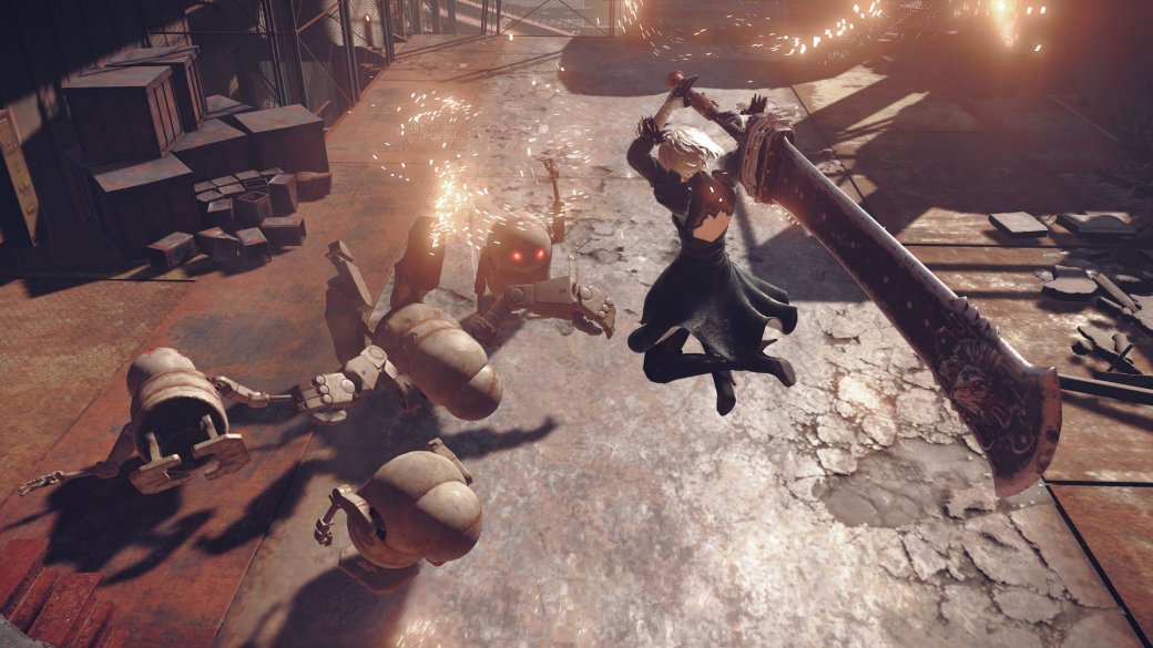 Как найти все оружие в NieR: Automata. Гайд — фото 2