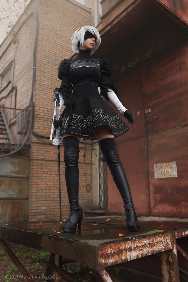 Косплей дня: 2B из NieR: Automata — фото 6