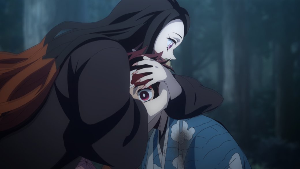 Кадр из аниме «Истребитель демонов»

Источник: ufotable