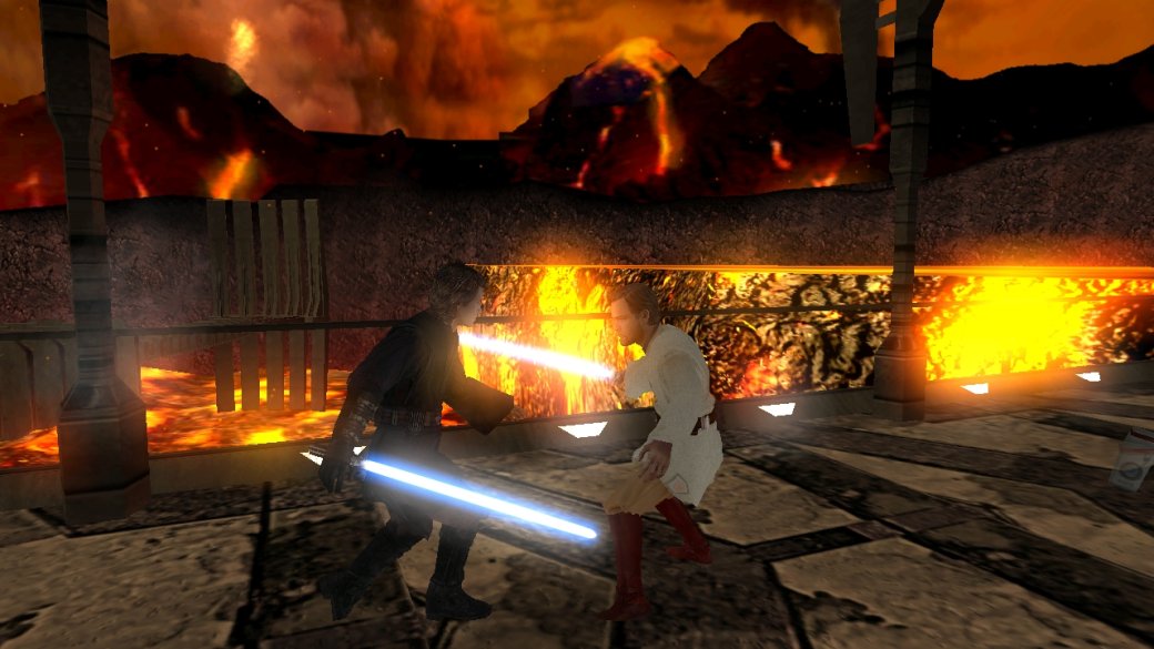 Галерея Взгляните на первые скриншоты модификации, которая улучшает графику Star Wars: Battlefront 2 (2005) - 1 фото