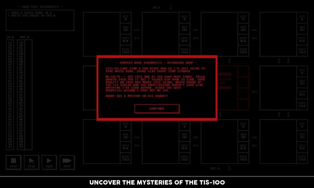 В Steam появилась TIS-100: игра про программирование на ассемблере — фото 2