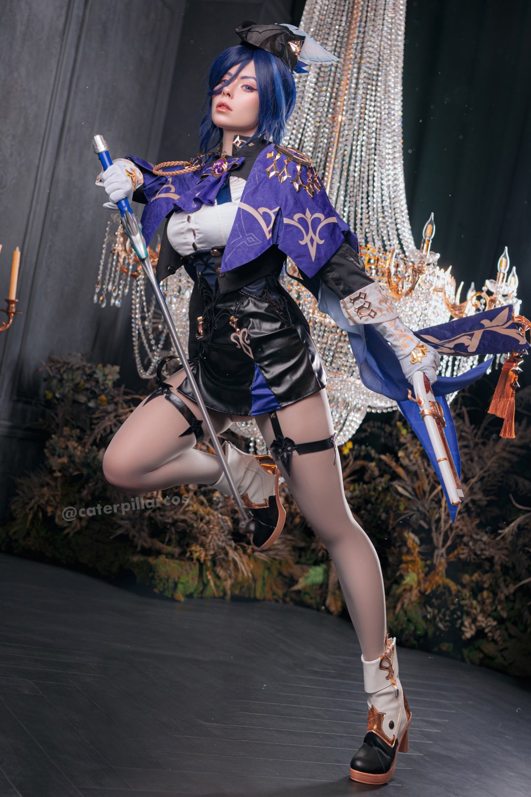 Галерея Модель снялась в роли изящной Клоринды из Genshin Impact - 2 фото