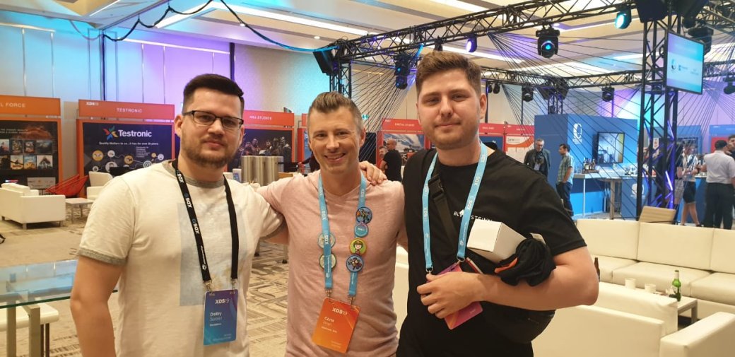 Александр Сиюткин и Дмитрий Сорокин на XDS 2019