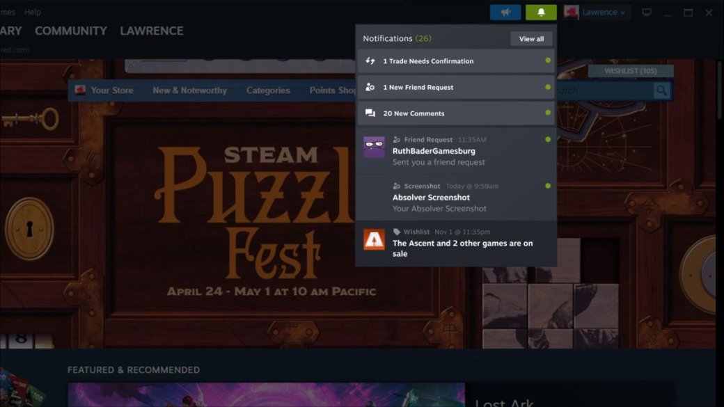 Valve добавила новые функции в бету настольного клиента Steam — изображение 5