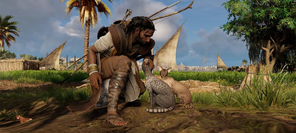Гифка дня: позорное унижение в Assassinʼs Creed Origins — фото 1