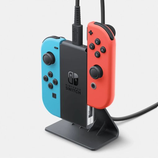 Nintendo показала акссесуар для зарядки джойконов Nintendo Switch