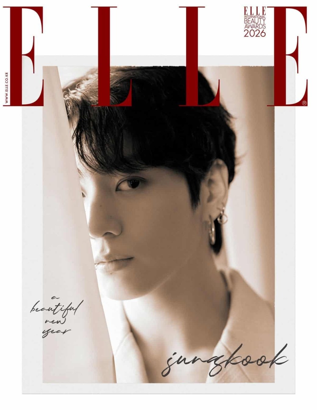 Чонгук из BTS украсил девять обложек Elle Korea и подготовил к весеннему возвращению — изображение 5