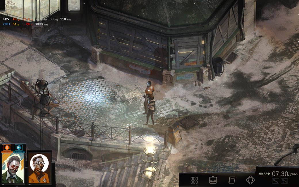 Снимок экрана из игры Disco Elysium

Источник: ZA/UM