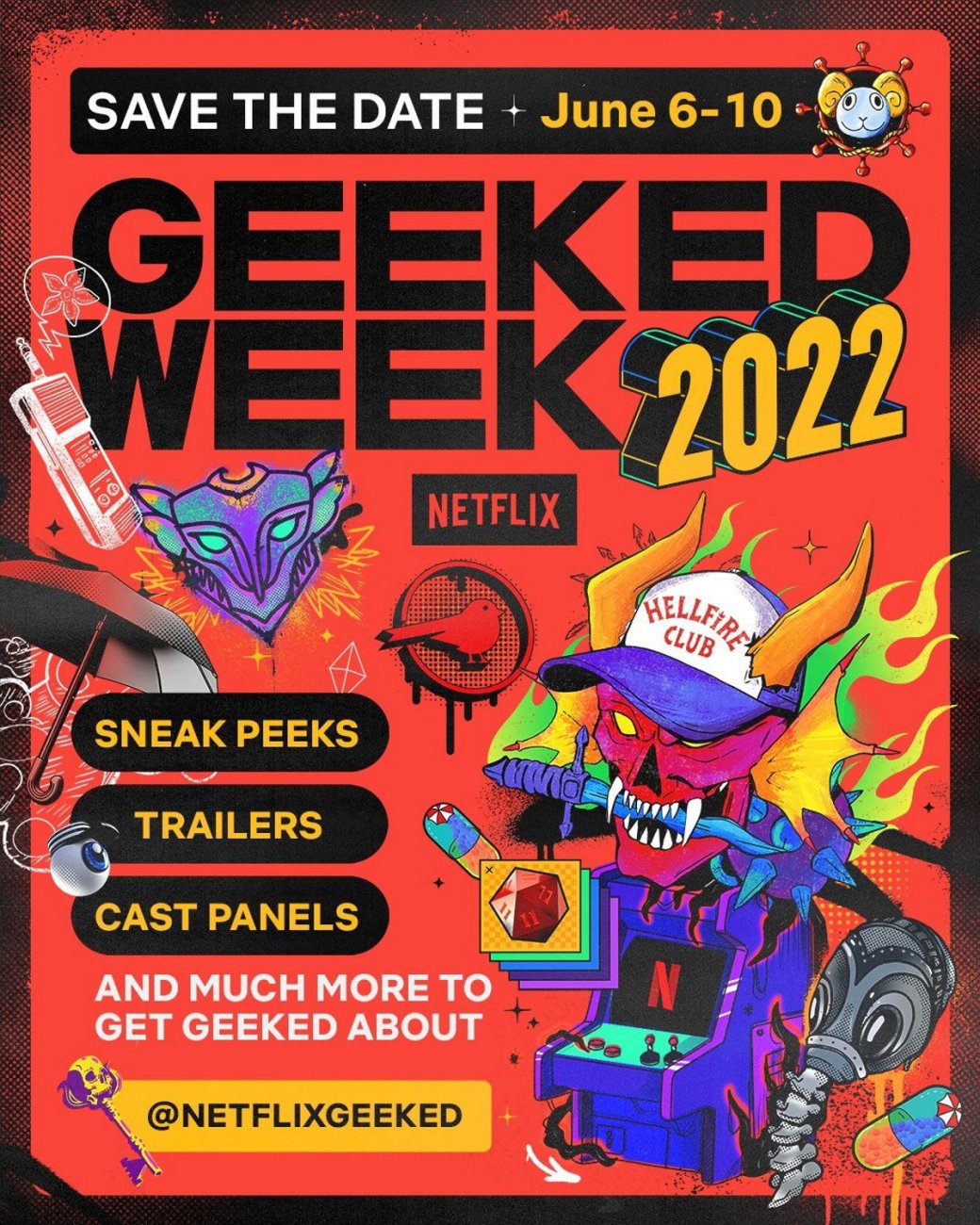 Netflix объявил даты проведения Geeked Week с анонсами будущих проектов | Канобу