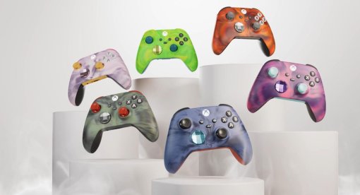 Microsoft представила яркие геймпады для Xbox из коллекции  Vapor