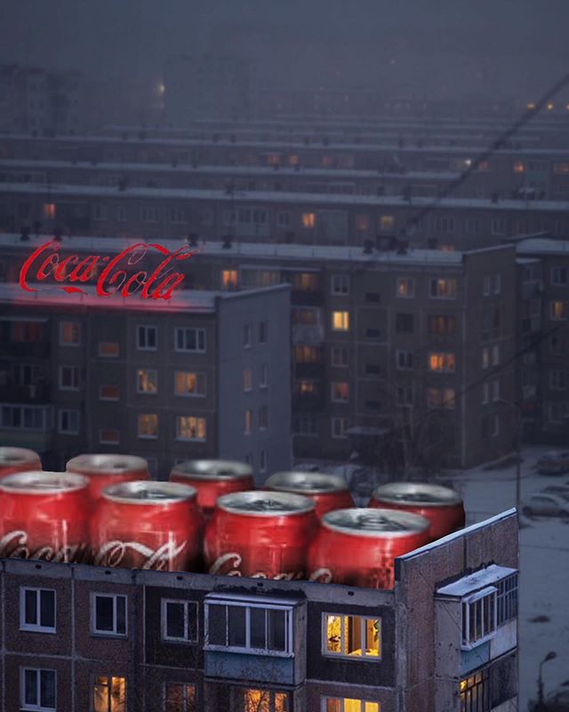 Панельные дома спальных микрорайонов стали героями необычных картин в Instagram — фото 4