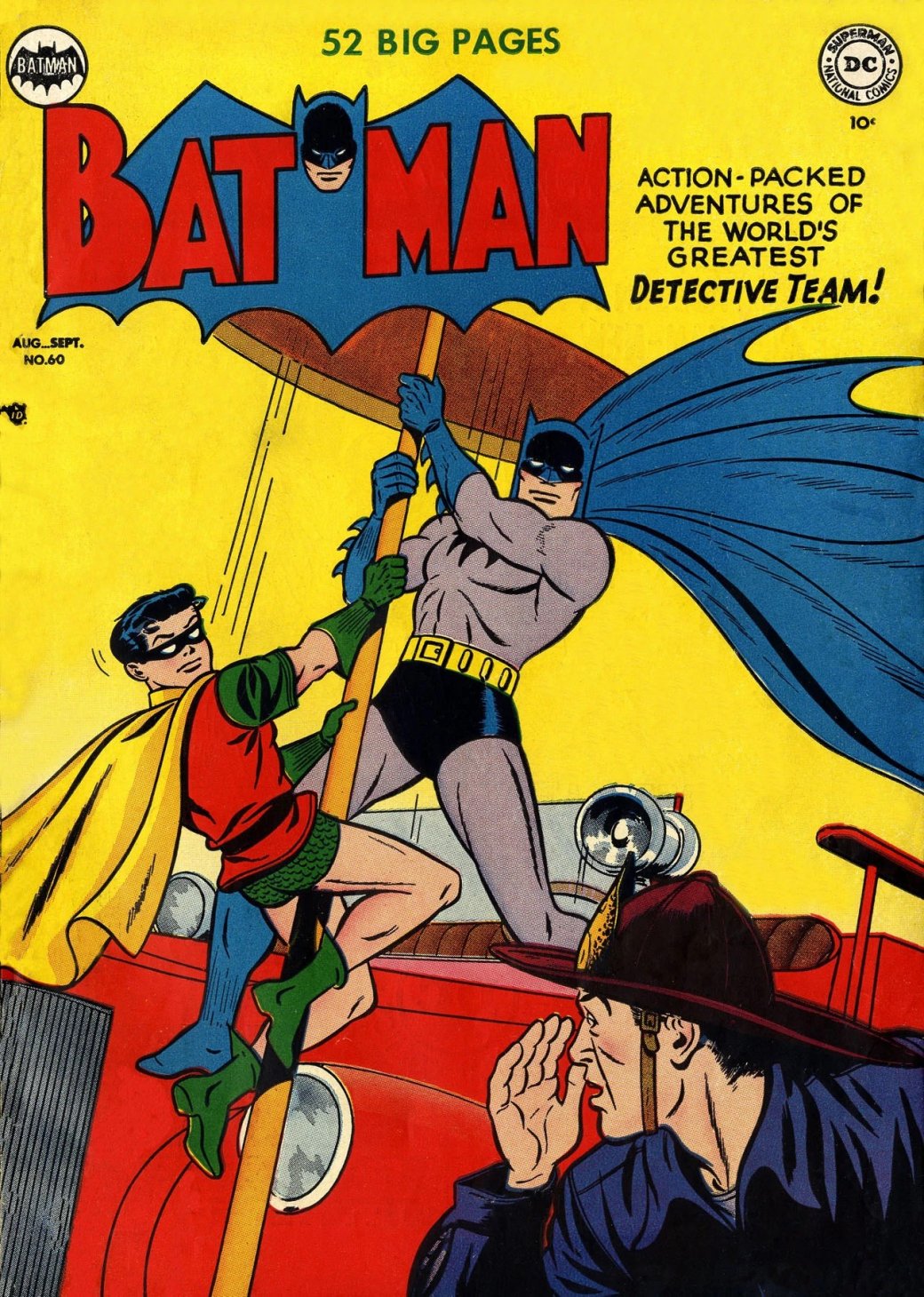 Галерея История Бэтмена в комиксах — вспоминаем путь Темного рыцаря в честь его юбилея - 1 фото