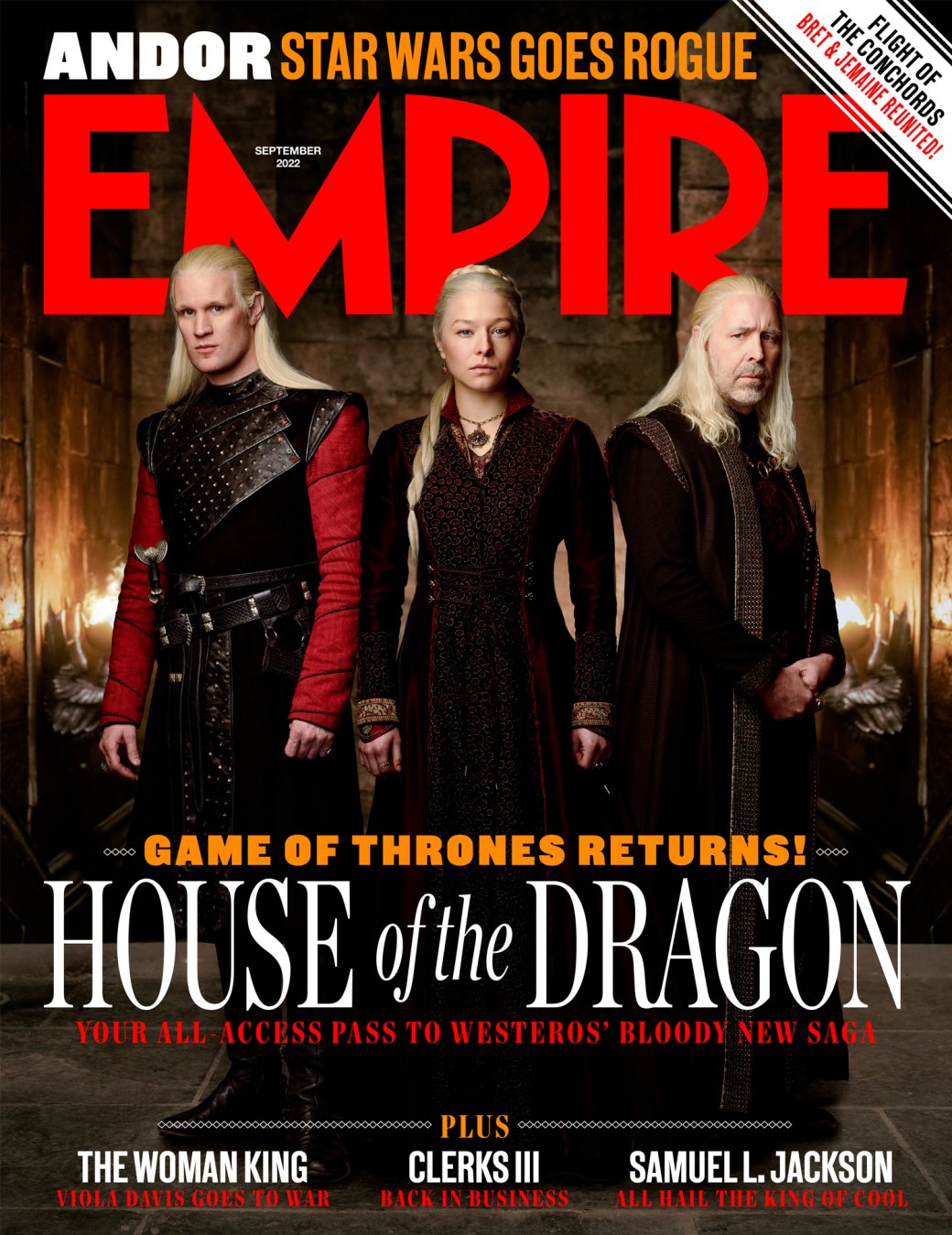 Галерея Сентябрьский номер журнала Empire будет посвящён сериалу «Дом дракона» - 2 фото
